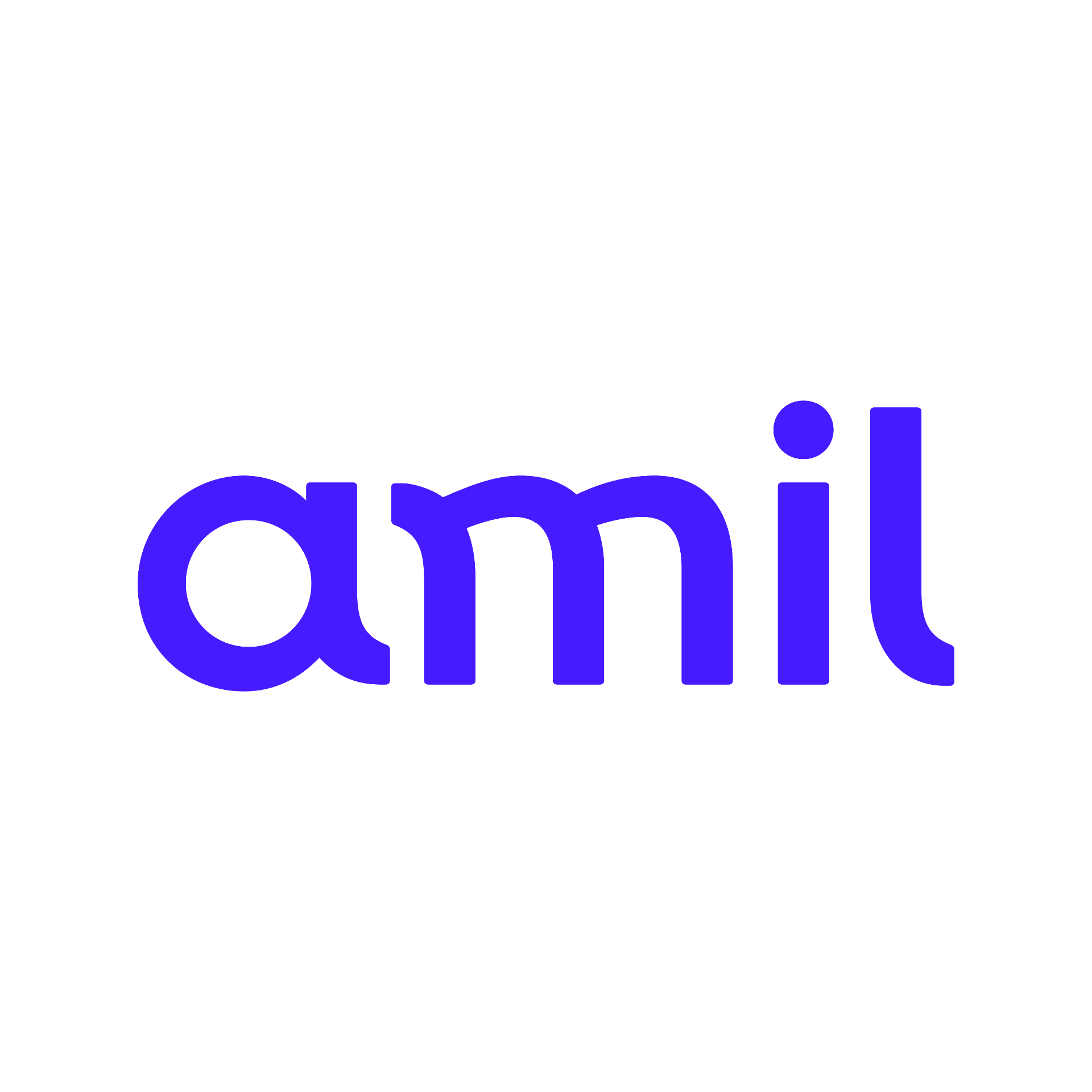 Logo da Amil, cliente Traction X